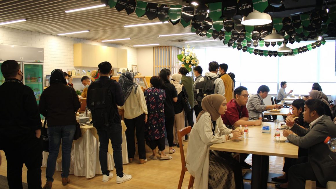 Tokopedia Tunjuk foodspot Sediakan Prasmanan untuk 200 Tamu Start CX First Summit